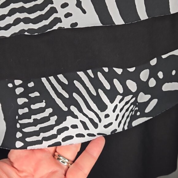 Joseph Ribkoff Elegant Black Dress SZ.12 - Picture 4 of 5